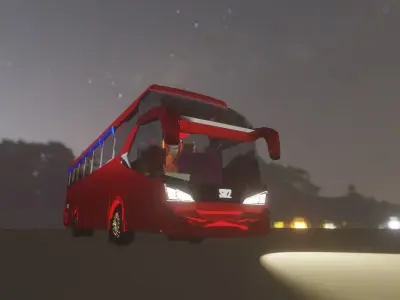 SR 2 XHD PRIME Luxury Bus 3D model