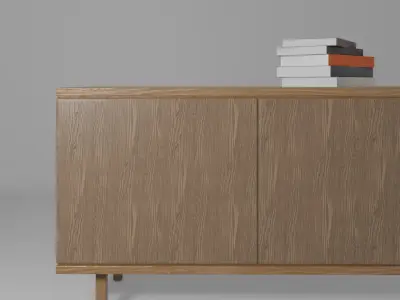 Sideboard modern Free 3D model