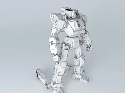 glasgow robot Free 3D model