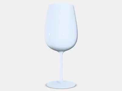 STORSINT Red wine glass Low-poly 3D model