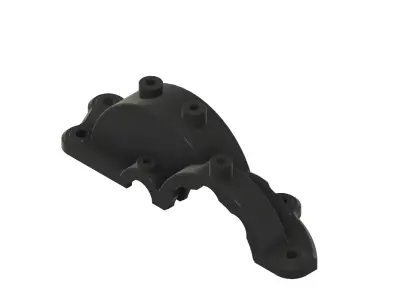 Tamiya TT-01 Type E - gear cover D10 51319 - 3D Print Model 3D print model