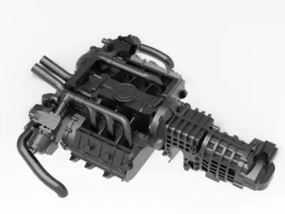 ENGINE 3D print model