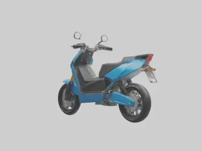Electric Motorbike model 3D model