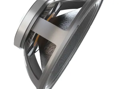 Powerful speaker 18TBX100 3D model