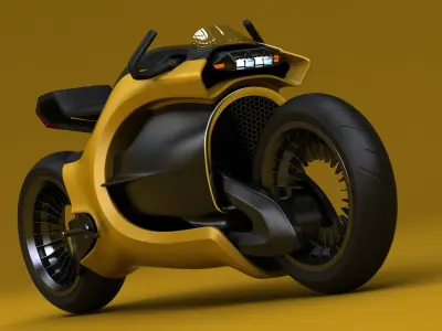 eBike Concept 3D model