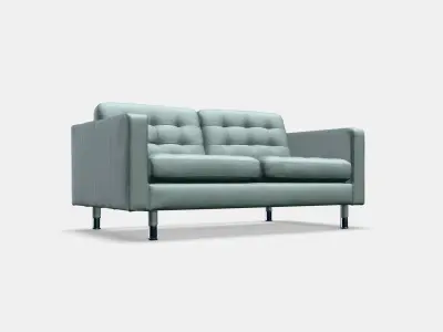 LANDSKRONA 2-seat sofa 3 Low-poly 3D model
