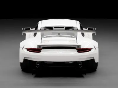 Porsche 911 RSR 3D model