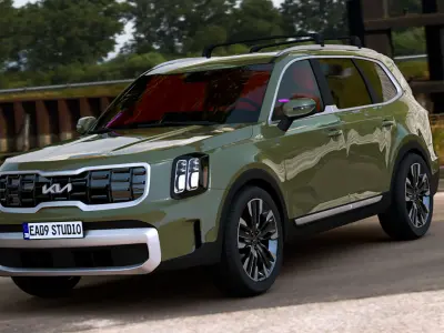 2025 Kia Telluride S 3D model
