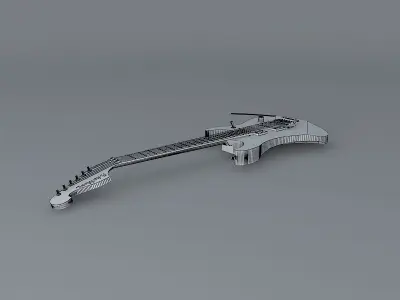 Washburn N2 Nuno Bettencourt model guitar Free 3D model