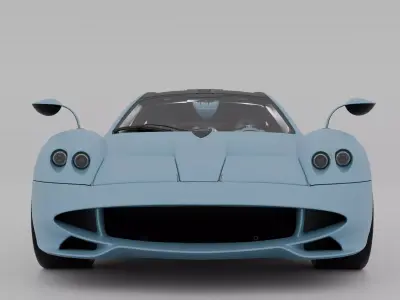 Pagani Codalunga 3D model