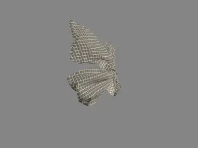 Dress collars scarves and necklaces decorated 3d models 3D model buy