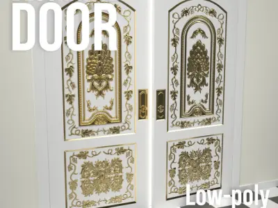 Decorative Doors 3D Model Collection
