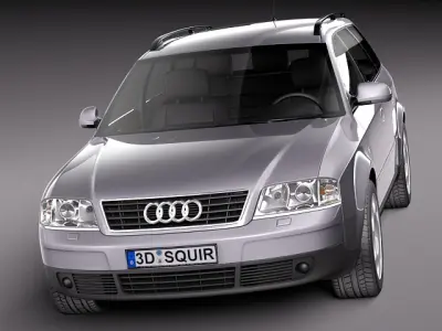 Audi A6 Avant 1997-2004 3D model