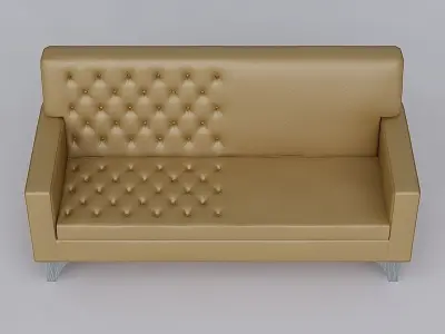 Sofa leather 3D model