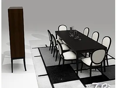 ELEGANT DINING TABLE 3D model