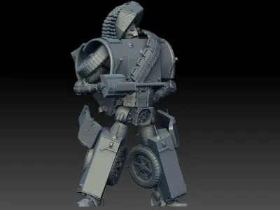 Nonforming Transformer Model Pack 3D print model