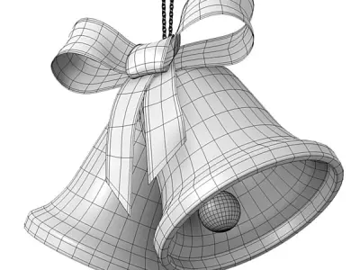 Christmas bells 3D model