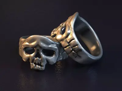 fashion ring A001 3D print model