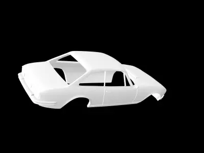 Peugeot 504 coupe Pininfarina 3D print model