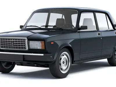 VAZ Lada 2107 1982 3D model