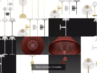 Blaze collection 3D Model Pack