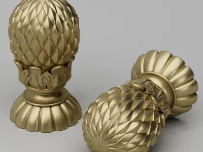 Ornamental Finial 3D model