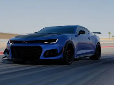 Camaro ZL1 1lE 3D model