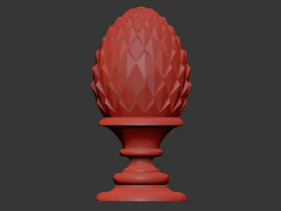 Pinecone Corbel  3D model
