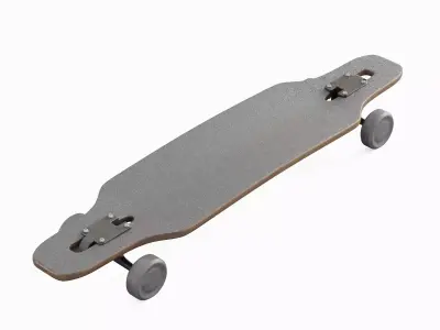 Longboard 04 3D model