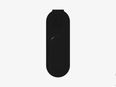 Wall Mixer Tap - Luxury - Chip - Diverter Low-poly 3D model