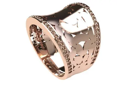 Women ring  3D print model