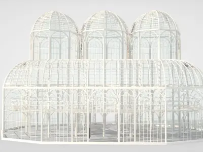 Jardim Botanico de Curitiba 3D model