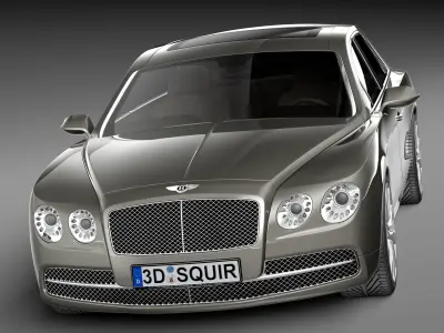 Bentley Flying Spur 2014 3D model