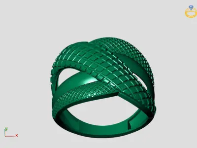 Women Plain Ring STL Models Womens Ring 3dmodels 3D print model 3D print model 33