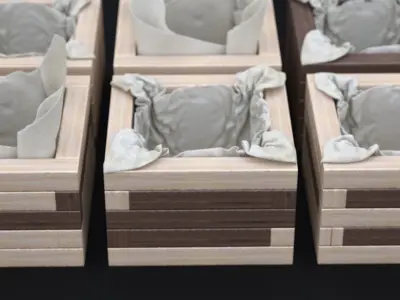 NORDSK KINAGI WOODEN BOX 2024 3D model