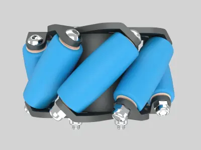 Mecanum Wheel 3D model