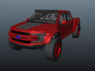 Ford F-150 Prerunner  2018 3D model