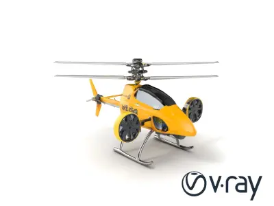 NovaStorm Racing Copter model pack Low-poly 3D model