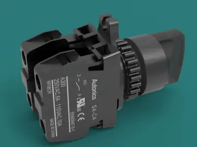  selector Switch Button 3D model