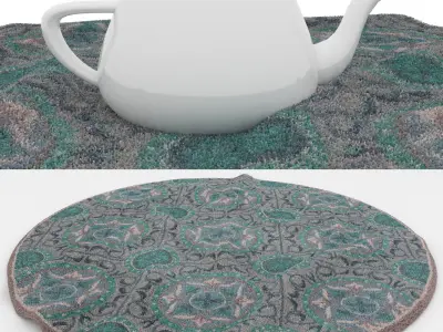 Rugs No 735 Low-poly 3D model