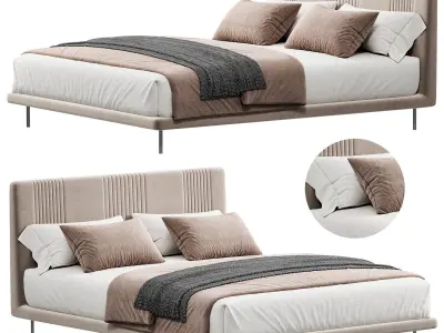 CHLOE LUXURY bed by ditreitalia 3D model