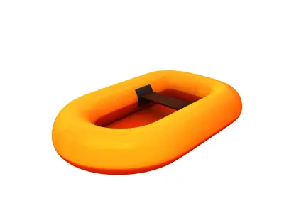Rubber Raft 3D model