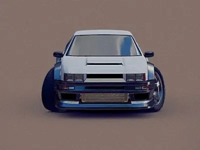 CARTOON CAR 3D model