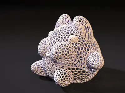 Cat ball 3D print model