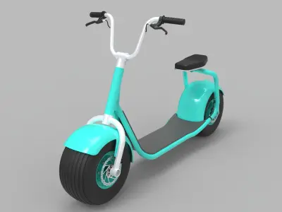 Scrooser electric scooter 3D model