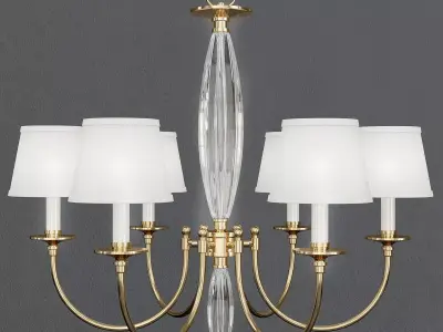 Foyer chandelier 3D model