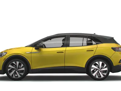 VW ID 4 Pro Splus US spec 2023 3D model