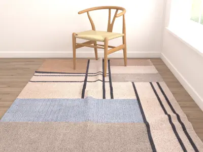 Rugs No 758 Low-poly 3D model