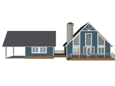 Cabin House 10 -Archimple LLC 3D model