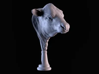 Angus Bull 3D print model